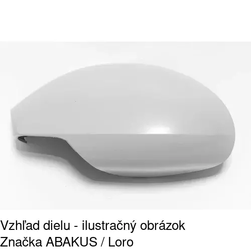 Vonkajšie zrkadlo 6755516E /POLCAR/ - obr. 5