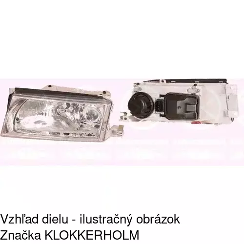 Hlavný reflektor POLCAR 692109-E - obr. 4