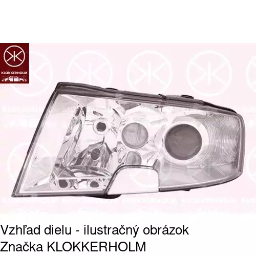 Hlavný reflektor POLCAR 692509-E