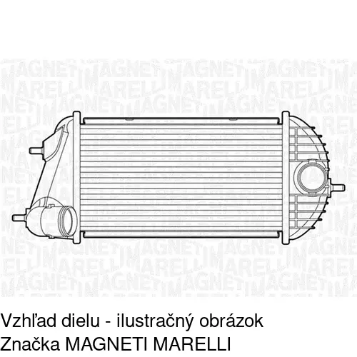 Chladiče vzduchu (Intercoolery) POLCAR 7415J8-1