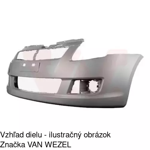 Predný nárazník POLCAR 74230720