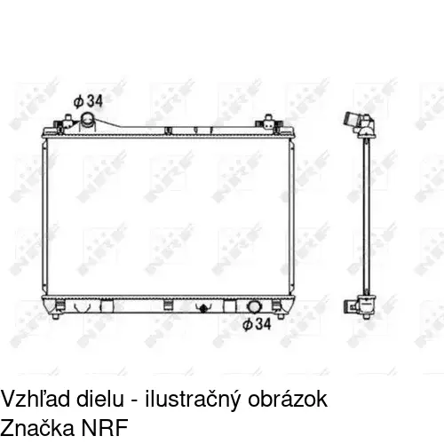 Chladiče vody POLCAR 742608-3