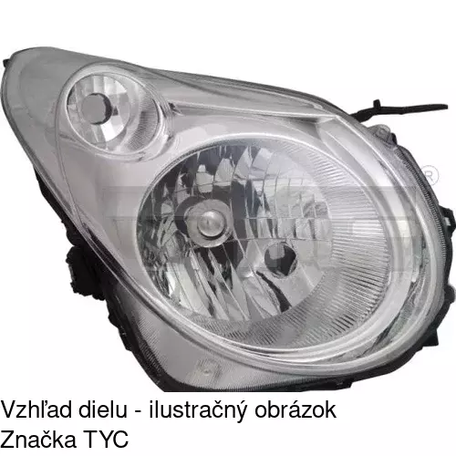 Hlavný reflektor POLCAR 743110-E