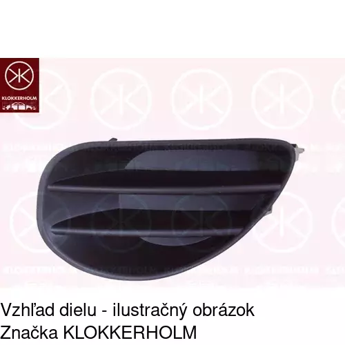 Záslepka otvoru hmlovky POLCAR 810527-4