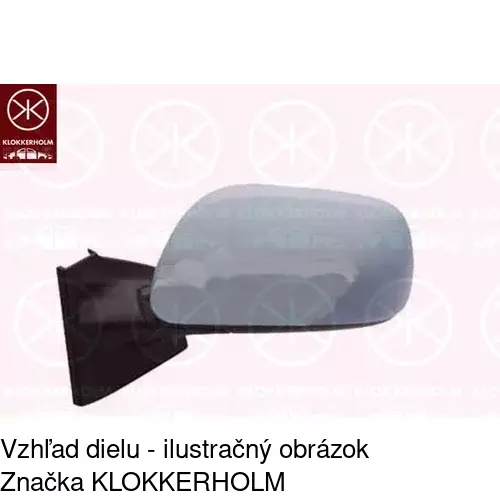 Vonkajšie zrkadlo POLCAR 810551-E - obr. 1