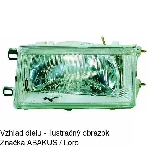 Hlavný reflektor POLCAR 8108091E - obr. 1