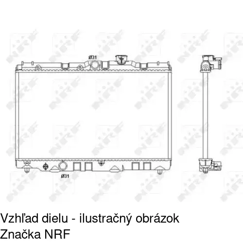 Chladiče vody POLCAR 810908-1 - obr. 1