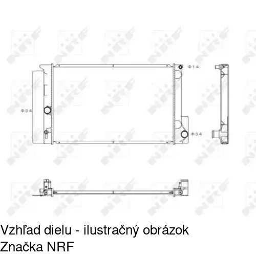 Chladiče vody POLCAR 811608-2