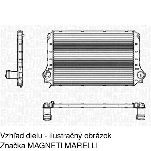 Chladiče vzduchu (Intercoolery) POLCAR 8125J8-1