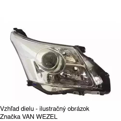 Hlavný reflektor POLCAR 8127100E - obr. 3