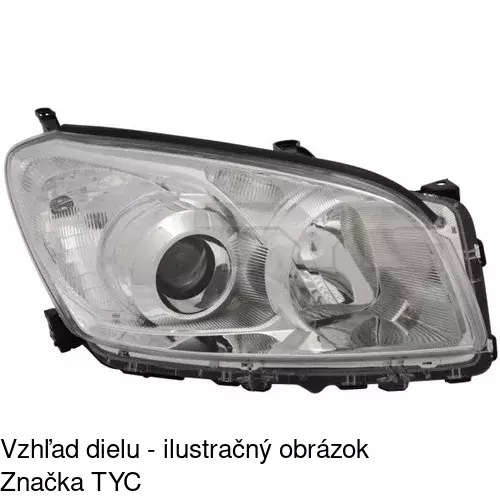 Hlavný reflektor POLCAR 8149090E - obr. 1