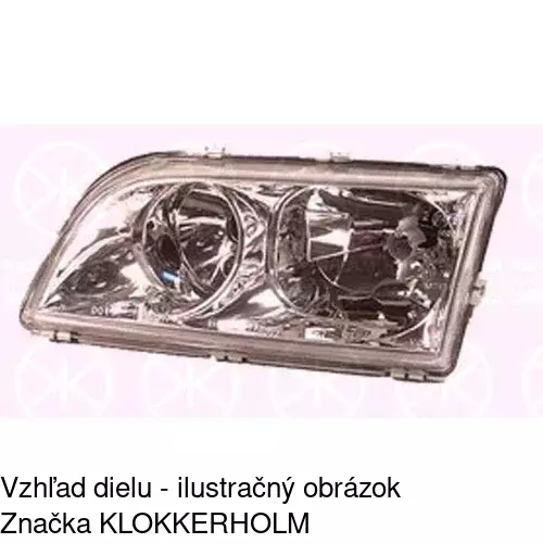 Hlavný reflektor POLCAR 9040094E - obr. 1