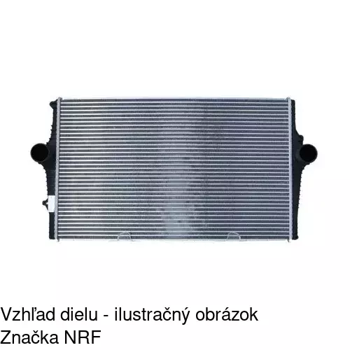 Chladiče vzduchu (Intercoolery) POLCAR 9080J8-1 - obr. 1