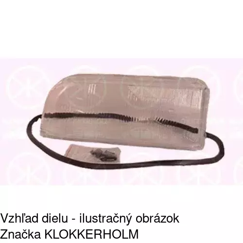 Sklo reflektora POLCAR 908512-E