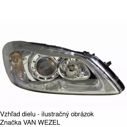 Hlavný reflektor POLCAR 90C110-U - obr. 2