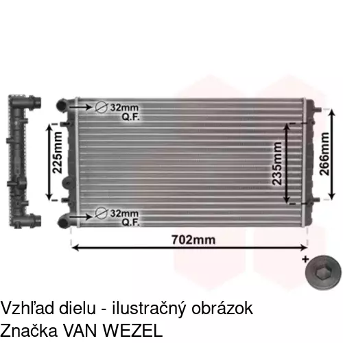 Chladiče vody POLCAR 950108-1 - obr. 5