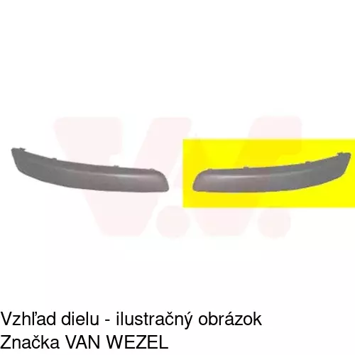 Lišta nárazníka POLCAR 95130715 - obr. 4