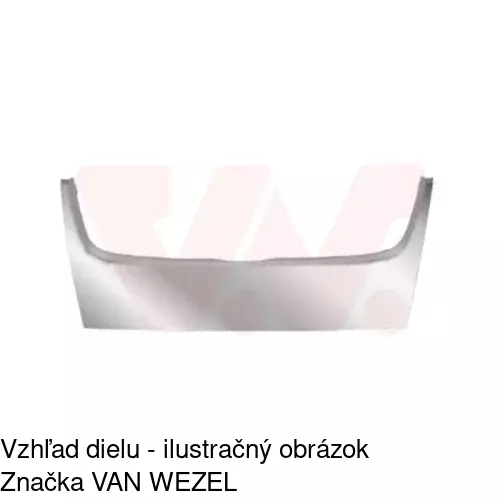 Lišta masky POLCAR 951405-2 - obr. 2