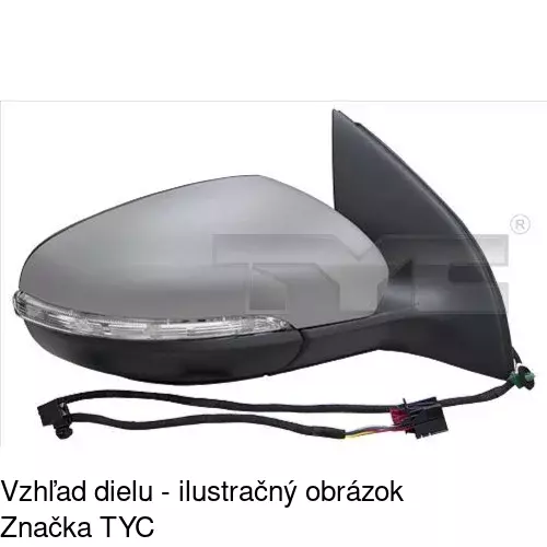 Rám vonkajšieho zrkadla 951855PE /POLCAR/ - obr. 5