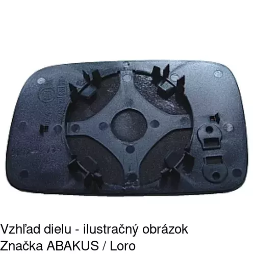 Vonkajšie zrkadlo POLCAR 9524514E - obr. 3