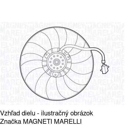 Ventilátor bez krytu / podpery POLCAR 952523U2 - obr. 5