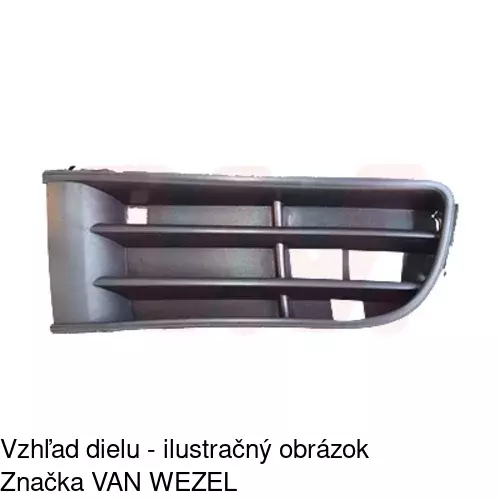 Kryt v nárazníku POLCAR 952627-2