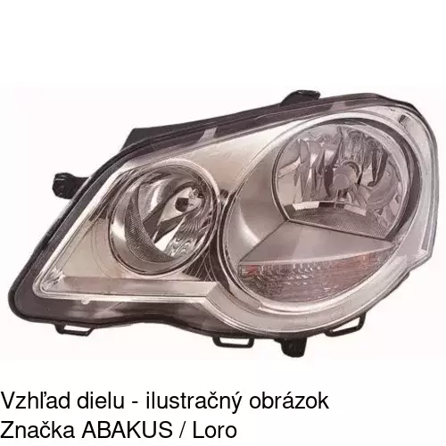 Hlavný reflektor POLCAR 952709-H - obr. 4