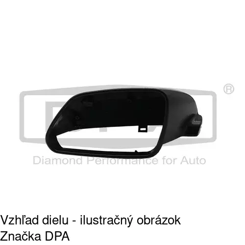 Vonkajšie zrkadlo POLCAR 9527511E - obr. 1