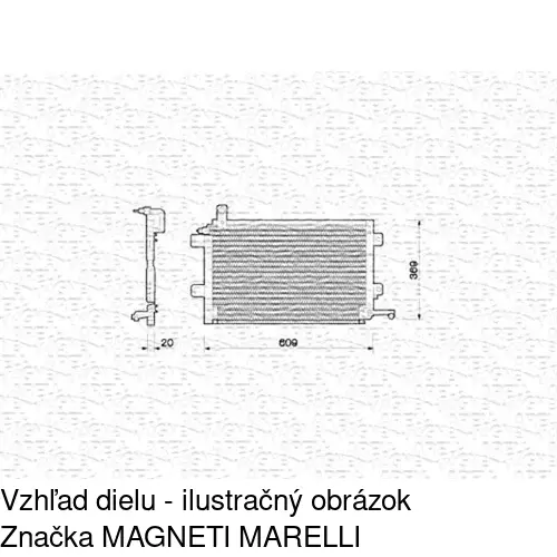 Chladiče klimatizácie POLCAR 9538K8C1