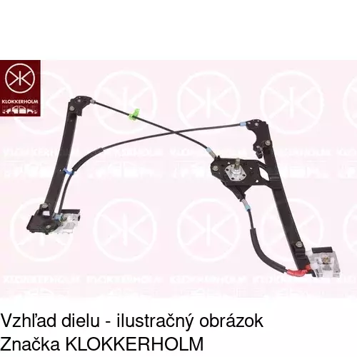 Manuálny mechanizmus okna dverí POLCAR 9538PSM2