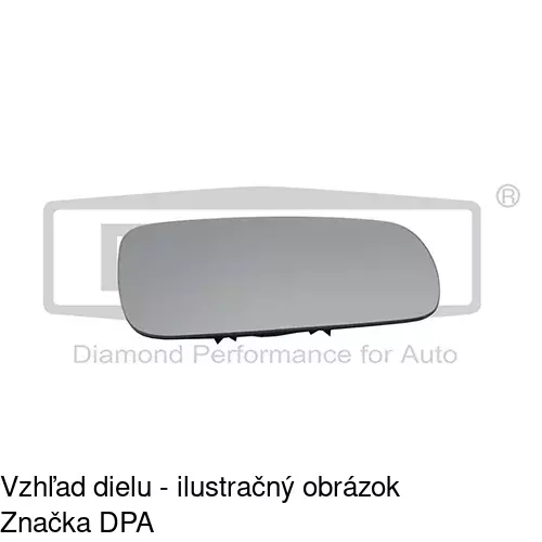 Vonkajšie zrkadlo POLCAR 9541527E - obr. 1