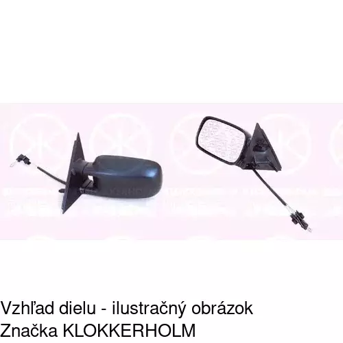 Vonkajšie zrkadlo POLCAR 9546512E - obr. 3