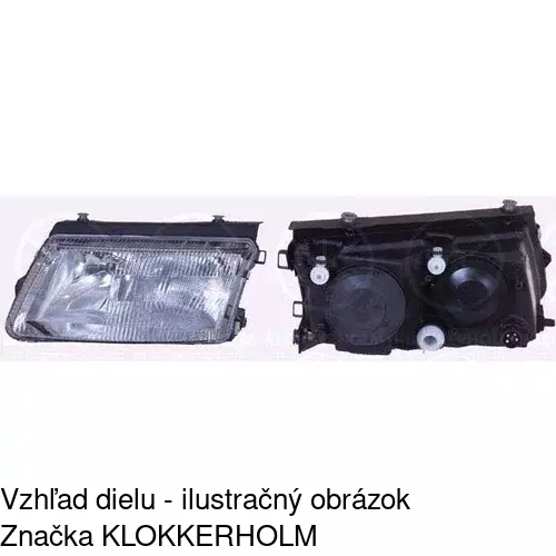 Hlavný reflektor POLCAR 9548090E - obr. 2