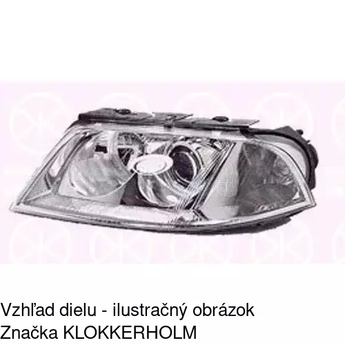 Hlavný reflektor POLCAR 9549091H