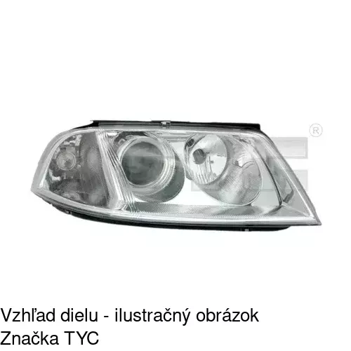 Hlavný reflektor POLCAR 9549095E - obr. 1