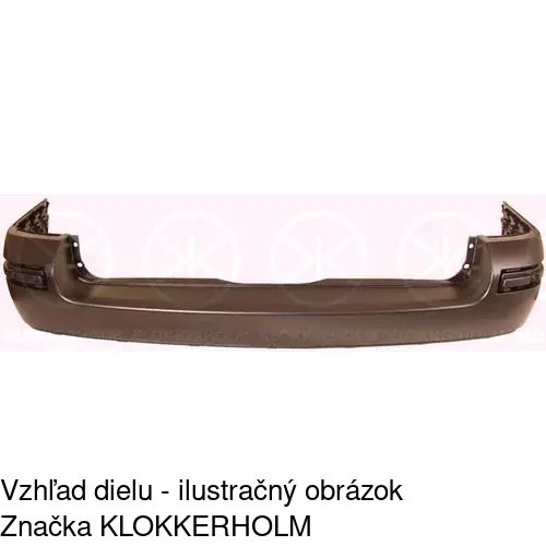 Zadný nárazník POLCAR 9549962J