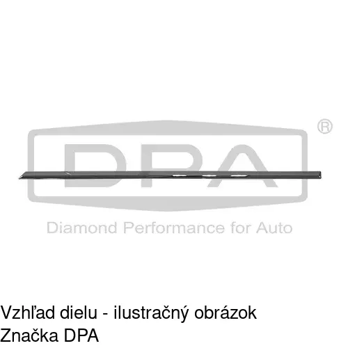 Lišta dverí POLCAR 95550041