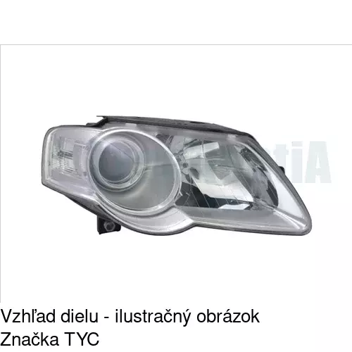 Hlavný reflektor POLCAR 955509-E - obr. 2