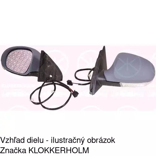 Vonkajšie zrkadlo POLCAR 9555515S - obr. 2