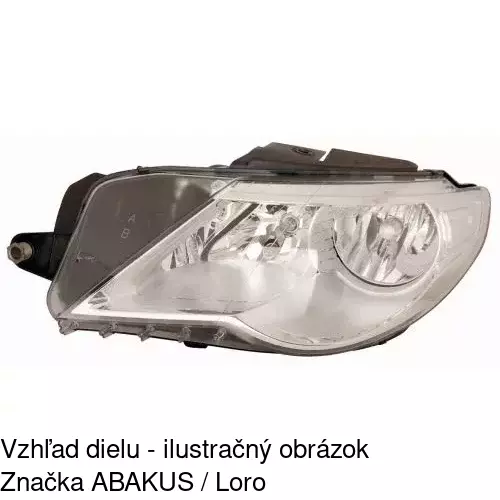 Hlavný reflektor POLCAR 9556090E - obr. 3