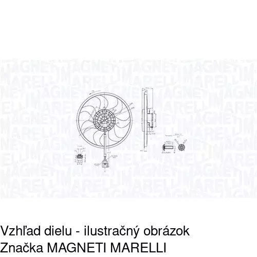 Ventilátory chladičov POLCAR 956823W1 - obr. 3