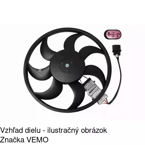 Ventilátor bez krytu / podpery POLCAR 958023U6 - obr. 3