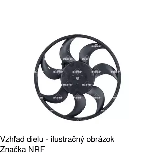 Ventilátor bez krytu / podpery POLCAR 958023U6 - obr. 5