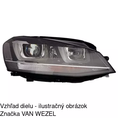 Hlavný reflektor POLCAR 95C2102V - obr. 2