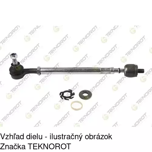 Tyč riadenia POLCAR R-502507 - obr. 3