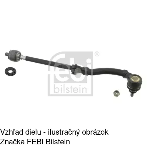 Tyč riadenia POLCAR R-601603