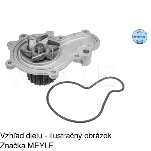 Vodné čerpadlo POLCAR S10-168 - obr. 3