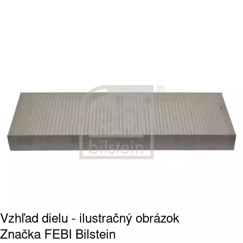 Kabínový filter s uhlíkom POLCAR S11-1003 - obr. 4