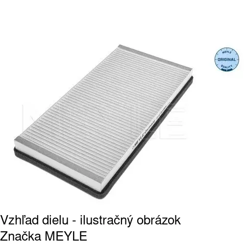 Kabínový filter s uhlíkom POLCAR S11-1022 - obr. 5