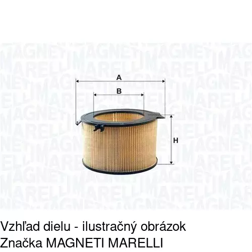 Kabínový filter s uhlíkom POLCAR S11-1061 - obr. 1